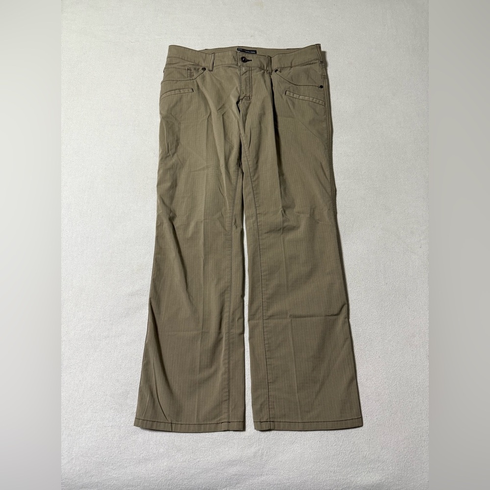 5.11 Tactical Cirrus Women's 14 Reg Beige Cargo‎ Pants Straight Leg Ripstop